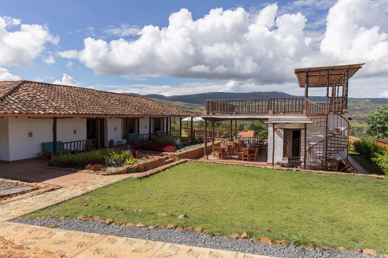 Hotel Boutique Venturi Barichara Exterior foto